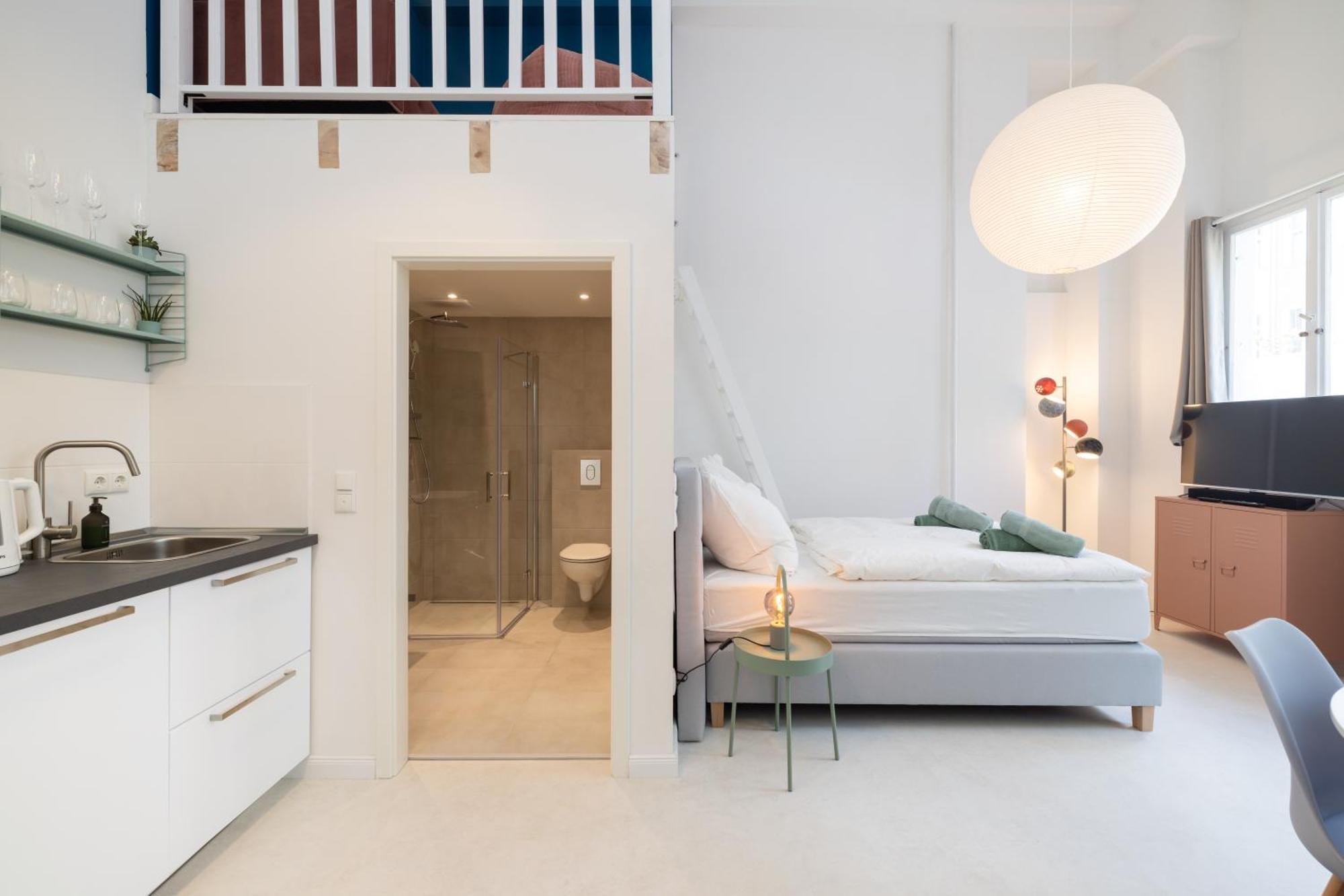 Great 2-Room Loft With 2 Bathrooms And 2 Kitchen ベルリン エクステリア 写真
