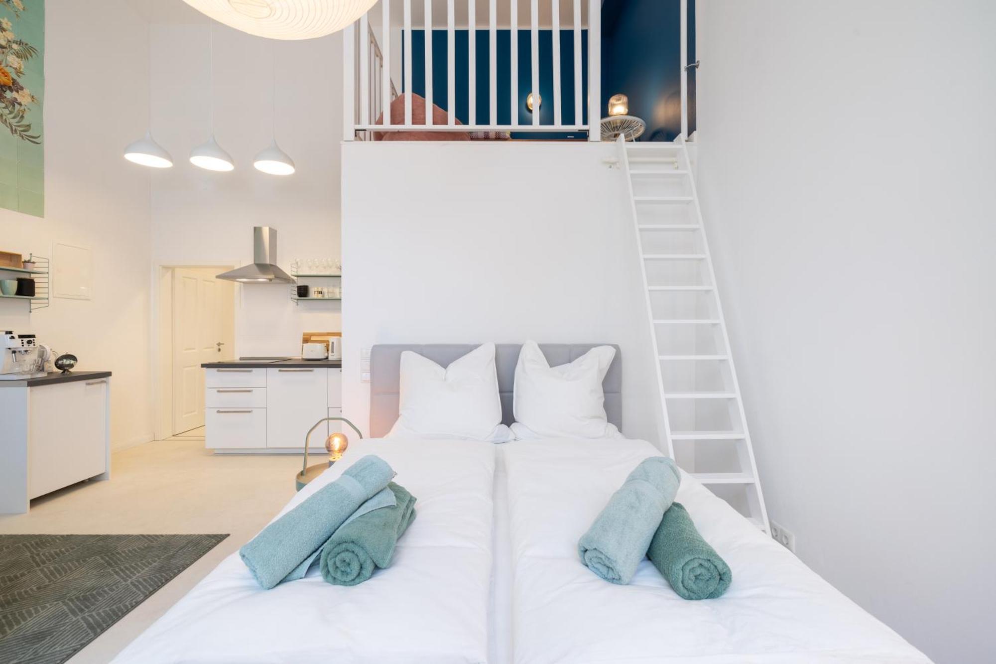 Great 2-Room Loft With 2 Bathrooms And 2 Kitchen ベルリン エクステリア 写真