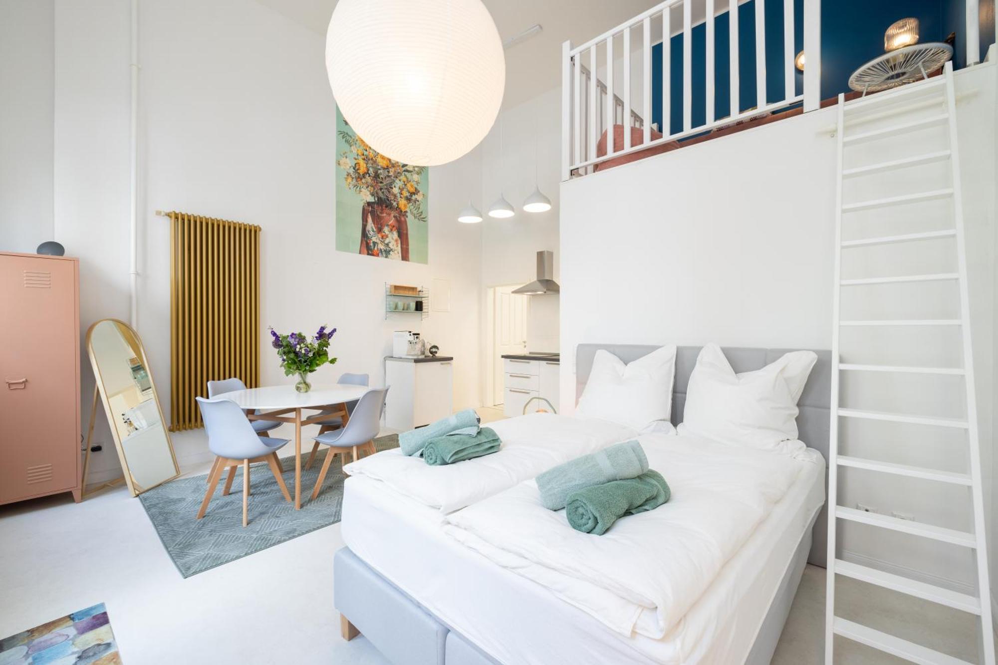 Great 2-Room Loft With 2 Bathrooms And 2 Kitchen ベルリン エクステリア 写真