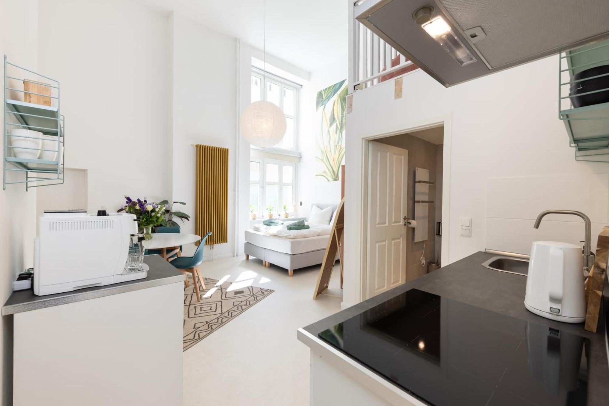 Great 2-Room Loft With 2 Bathrooms And 2 Kitchen ベルリン エクステリア 写真