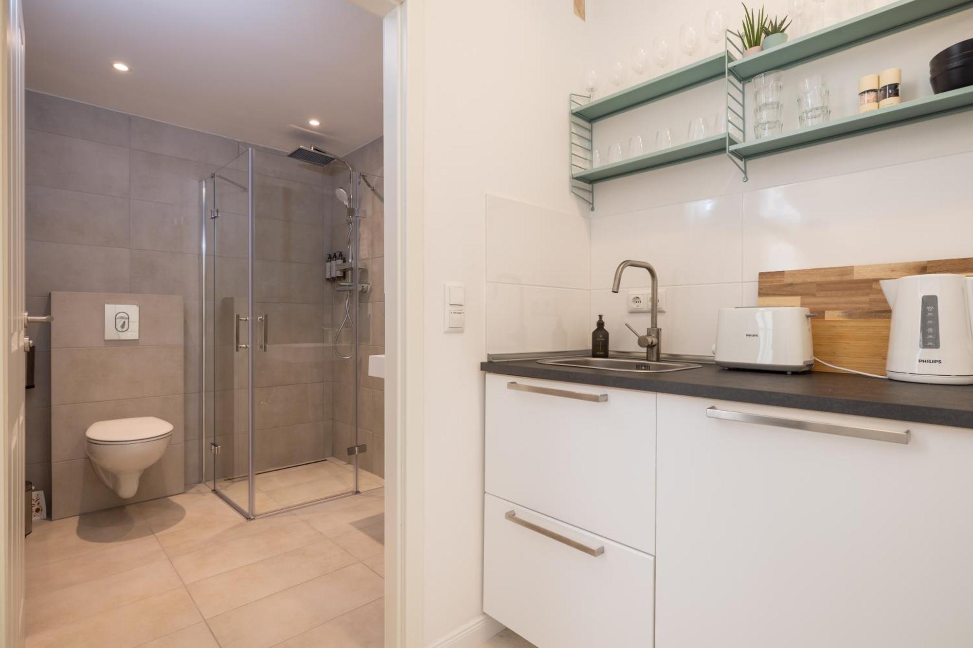 Great 2-Room Loft With 2 Bathrooms And 2 Kitchen ベルリン エクステリア 写真