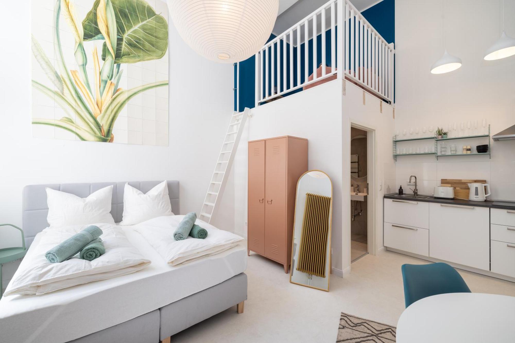 Great 2-Room Loft With 2 Bathrooms And 2 Kitchen ベルリン エクステリア 写真