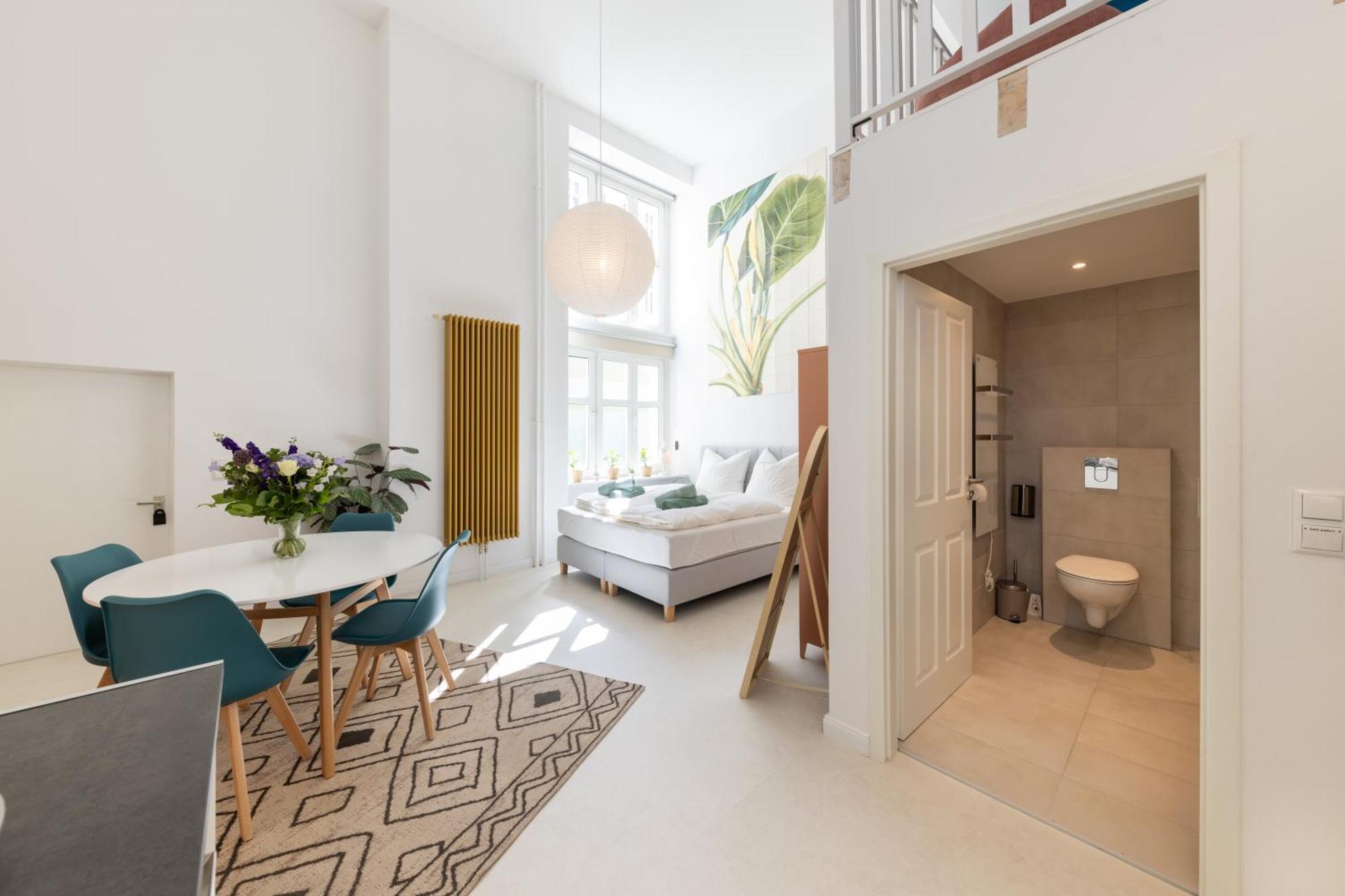 Great 2-Room Loft With 2 Bathrooms And 2 Kitchen ベルリン エクステリア 写真