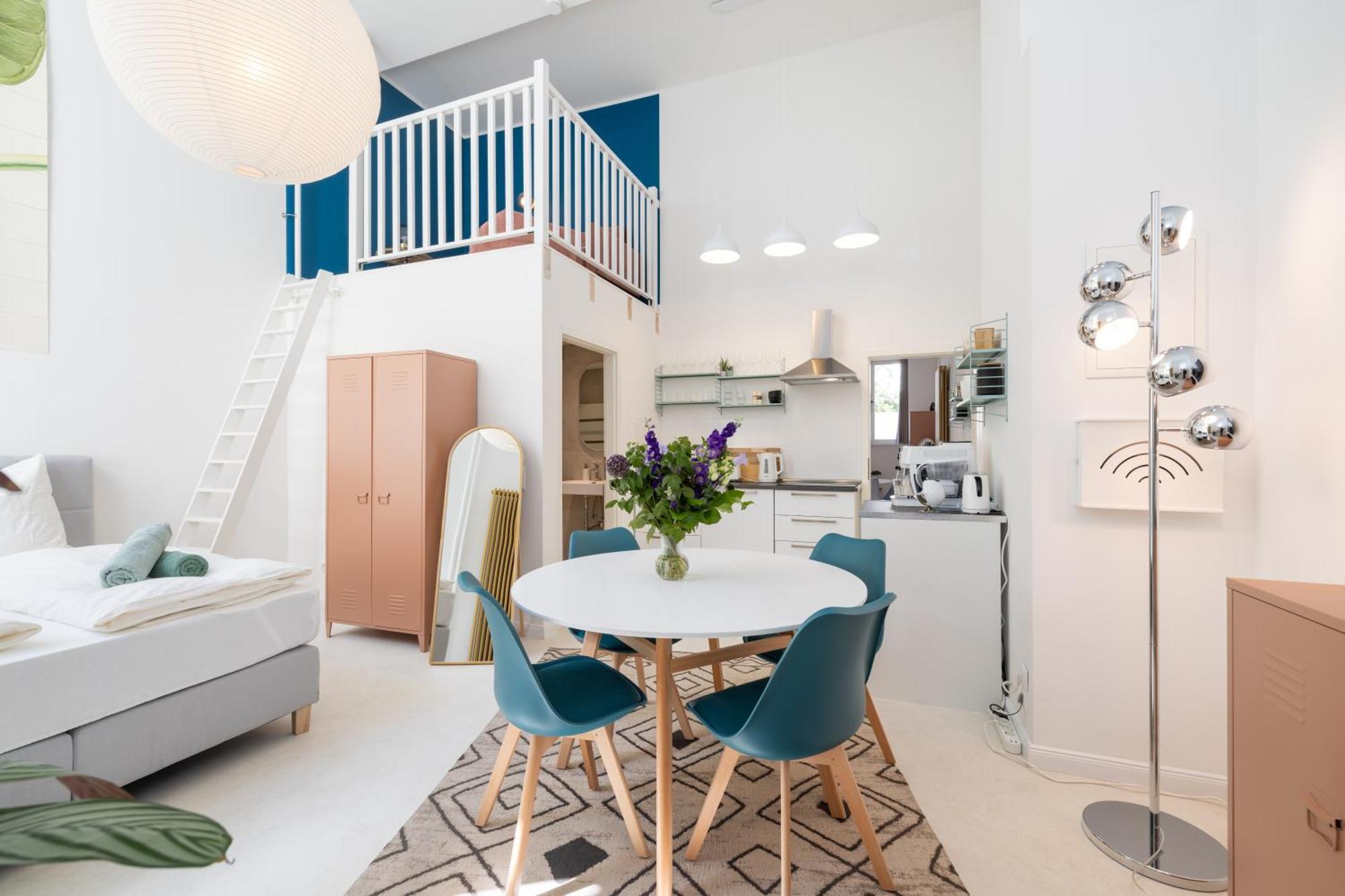 Great 2-Room Loft With 2 Bathrooms And 2 Kitchen ベルリン エクステリア 写真